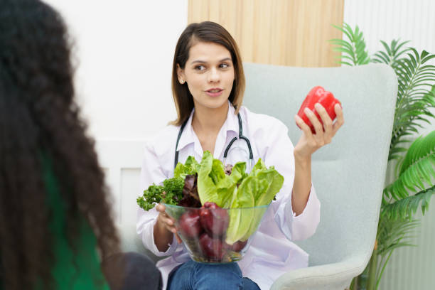 istock Patient and nutritionist - doctor. 1608824269