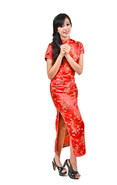istock pretty girl with cheongsam 160882730