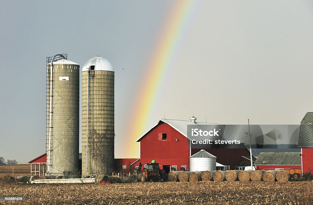 Rural arc-en-ciel - Photo de Arc en ciel libre de droits