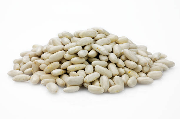 豆 - variation bean beige cannellini bean ストックフォトと画像