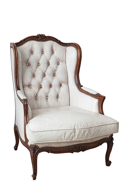 istock Vintage leather chair 160887707