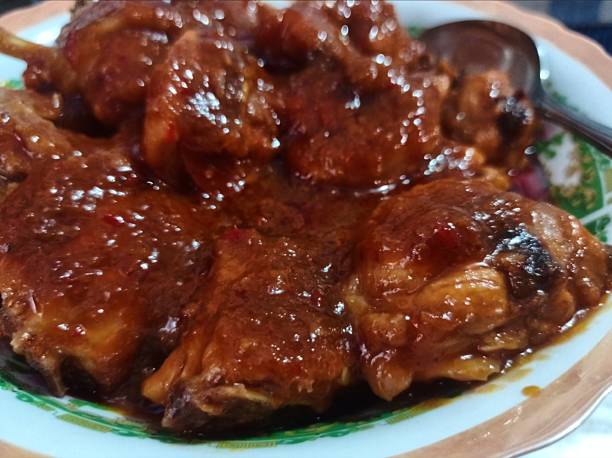 istock Sweet and south chicken Dish 1608879351