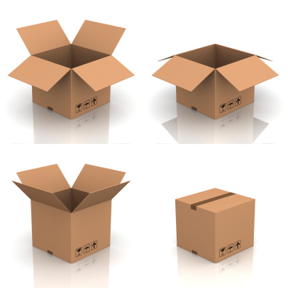 Cardboard box set