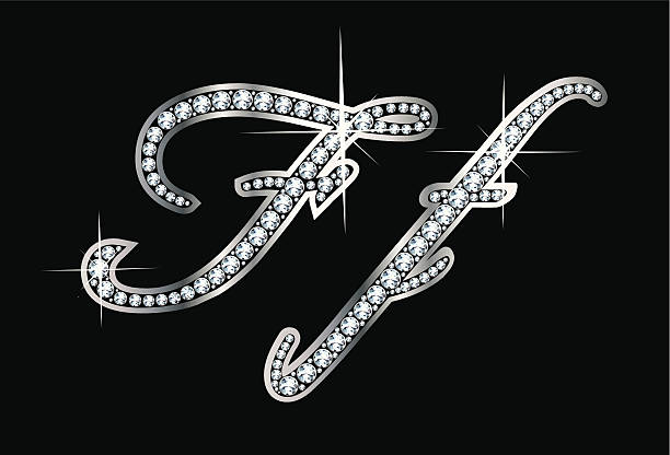 Script F Diamond Stone 100+ Diamond Letter F Stock Photos, Pictures & Royalty-Free Images - iStock