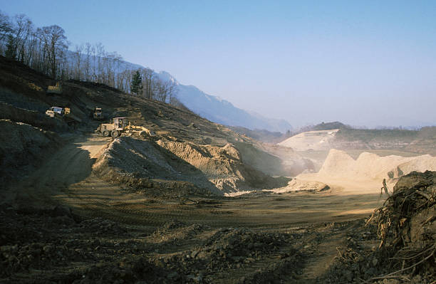 istock View of Stone-pit in Savoy 160895362