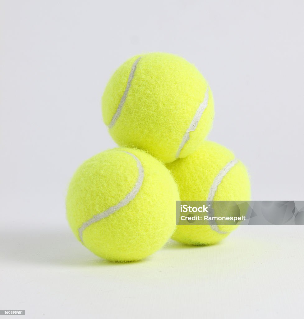 Trois balles de tennis - Photo de Balle de tennis libre de droits