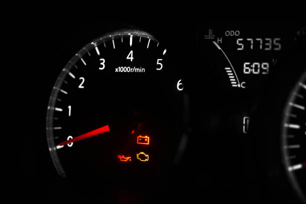 istock The car gauges 1608990920