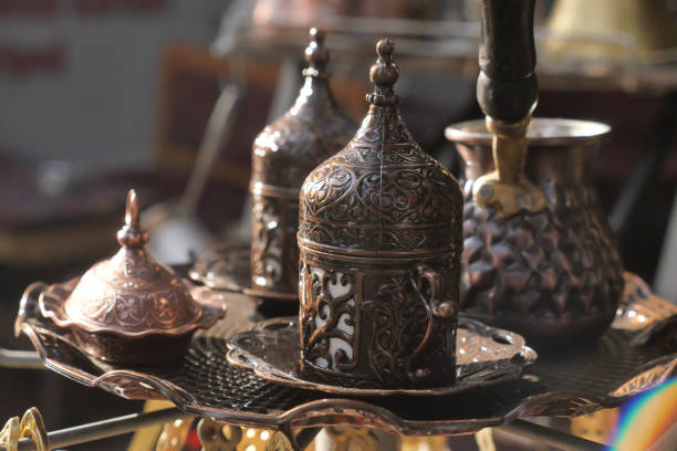 istock a cup of turkish coffee on table outdoor 1609028921