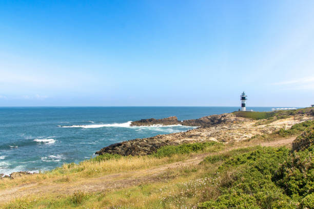 istock The lighthouse at isla Pancha in Galicia 1609037672