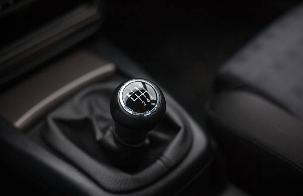 Gearshift Six Speed stock photo