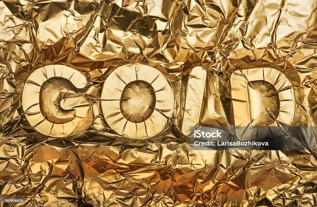 - Gold - Lizenzfrei Alphabet Stock-Foto
