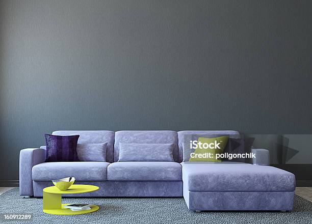 Modern Livingroom Stock Photo - Download Image Now - Apartment, Carpet - Decor, Design