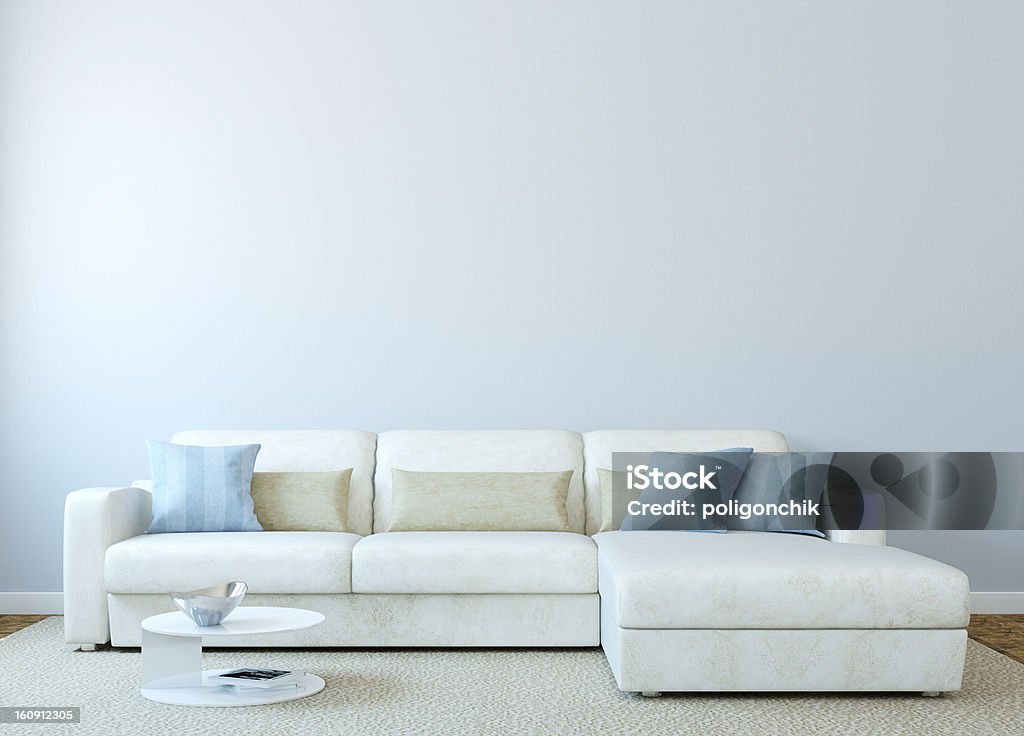 Moderna sala de estar - Foto de stock de Cuarto de estar libre de derechos