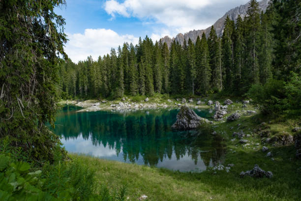 istock Lake Carezza, Trentino Italy 1609154334