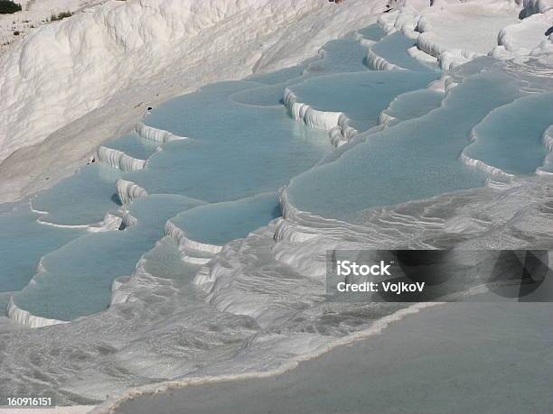 Pamukkale Piscine Naturali - Fotografie stock e altre immagini di Acqua - Acqua, Acqua fluente, Ambientazione esterna