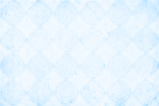 Soft sky blue and white coloured vector background. suitable to use as background, post cards backdrop, serene wallpaper. There is subtle all over pattern of crisscross checkered repeating rhombus shapes. There is no people, No text and copy space.