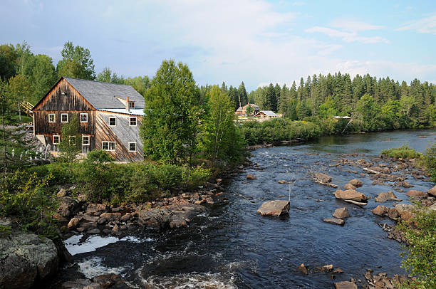 istock Quebec, the Moulin des Pionniers in La Dore 160932965