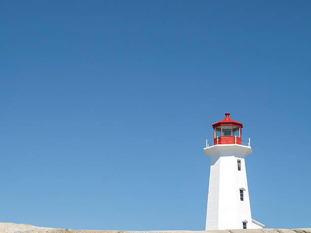 latarnia morska - lighthouse local landmark blue canada zdjęcia i obrazy z banku zdjęć