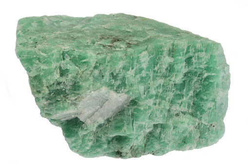 Natural Green Fluorite Stone Cluster Gemstone