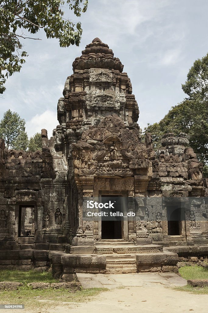 Ta-Som-Tempel – gopura tower Eingang Möglichkeiten, Angkor, Cambodia kennen. - Lizenzfrei Angkor Stock-Foto