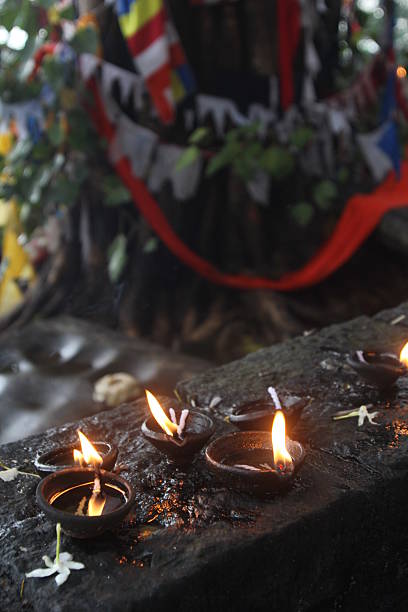 istock Candle offerings, Sri Lanka 160936240