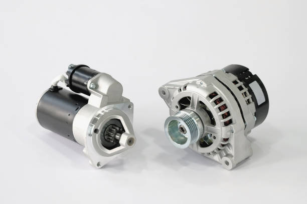 istock Spare parts for the car. Electrical equipment. 1609384345