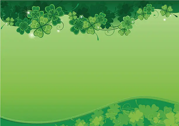 Vector illustration of Background  for St. Patrick's Day