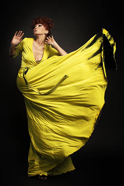 istock Woman in long dress 160942132