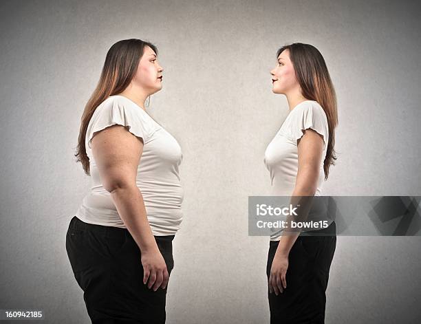 다이어트 과체중에 대한 스톡 사진 및 기타 이미지 - 과체중, 가냘픈, 여자