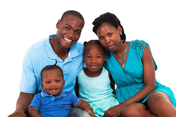istock joyful african american family isolated 160943182