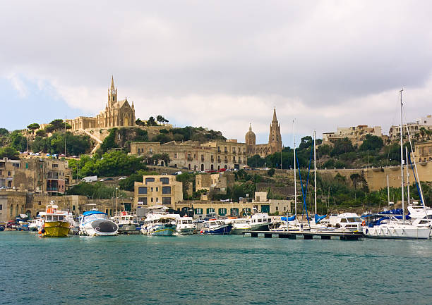 istock Harborr of Gozo, Maltese islands 160943343