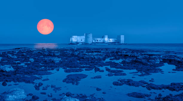 istock The maiden's castle (Kız Kalesi) at twilight blue hour - Mersin, Turkey 1609437707