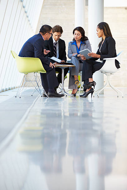 Businesspeople Having Meeting