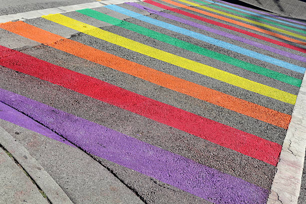 istock Gay Pride Crosswalk, Vancouver 160945896