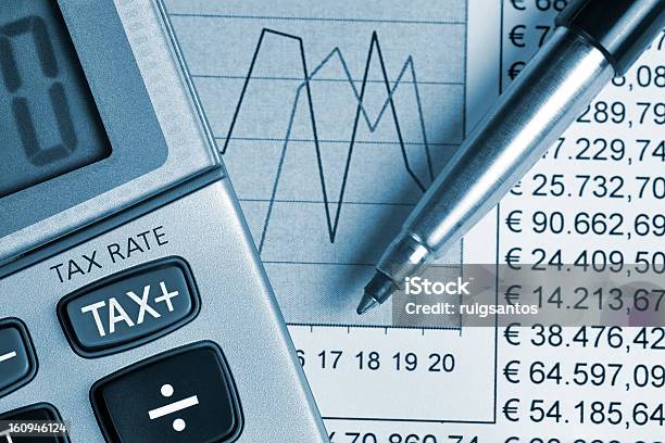 Tax Stock Photo - Download Image Now - Business, Calculator, Corporate Business