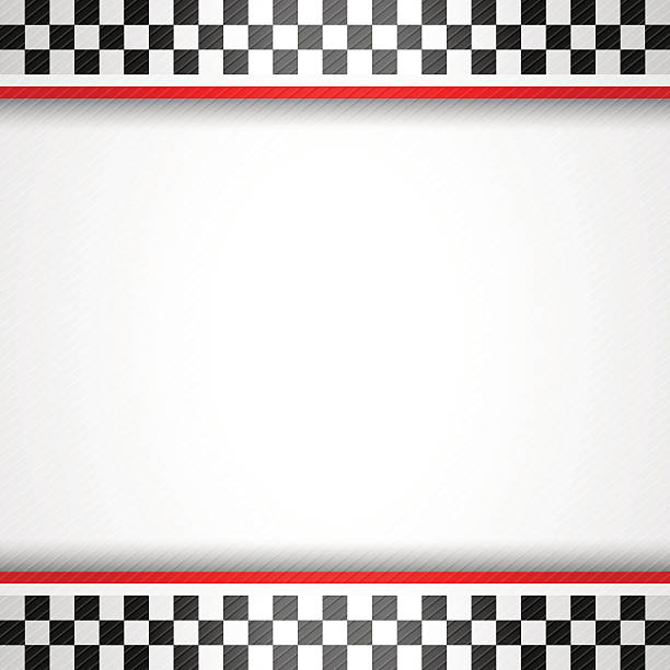 racing square hintergrund - checkered flag flag the end motorized sport stock-grafiken, -clipart, -cartoons und -symbole