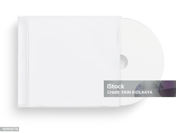 Caixa De Cd Dvd Vazio - Fotografias de stock e mais imagens de Aberto - Aberto, Branco, CD