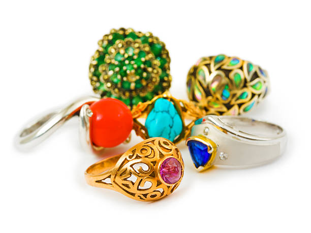 istock Rings and jewelry 160949406