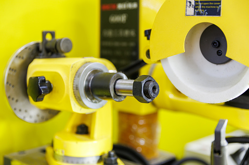 CNC Machine Equipment Close-up