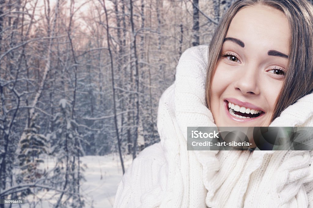 portrait de femme hiver - Photo de A la mode libre de droits