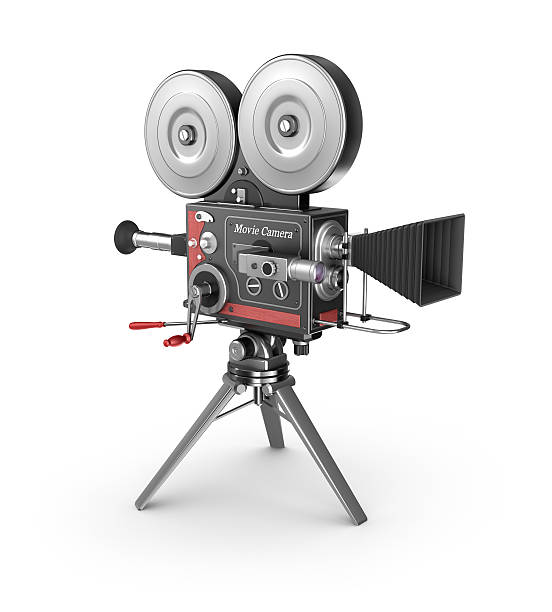 istock Vintage movie camera 160961269