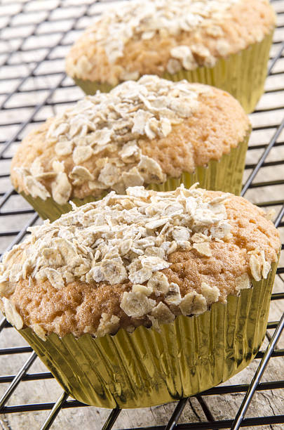 istock cupcake baked with organic oatmeal 160961416