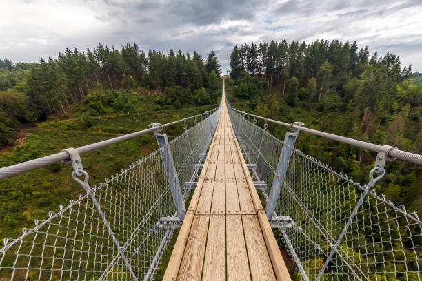 istock Geierlay suspension bridge, Germany 1609618090