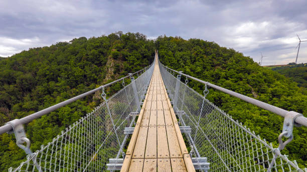 istock Geierlay suspension bridge, Germany 1609636115