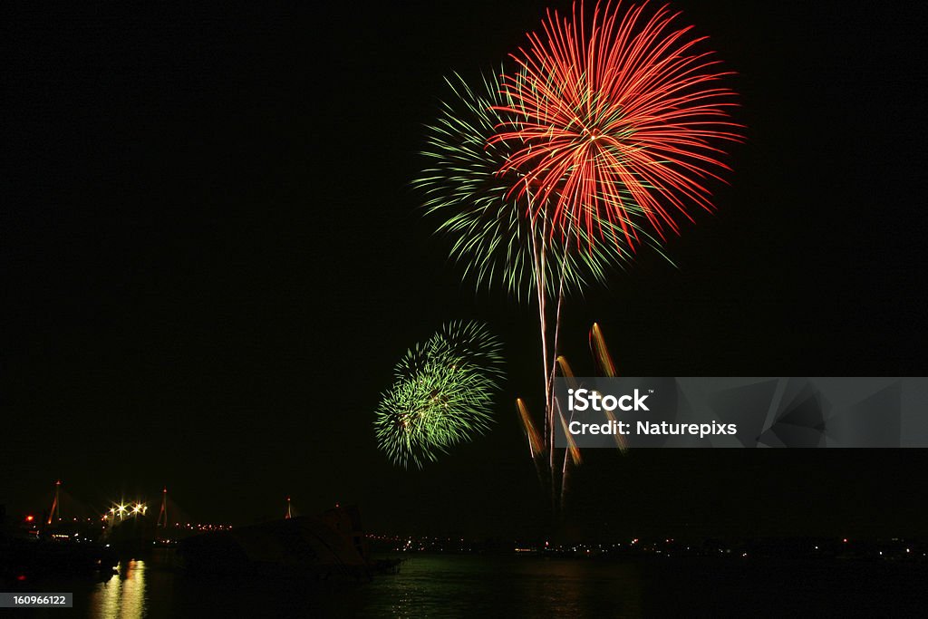 Feuerwerk - Lizenzfrei 4. Juli Stock-Foto