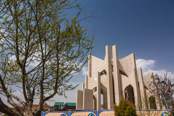Cemetery of poets in Tabriz, Iran