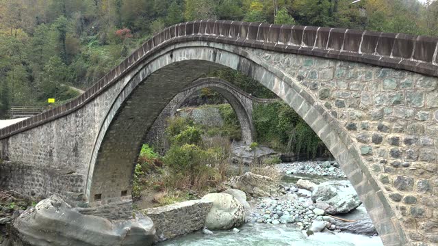 Two Historic Stone Arch Bridges