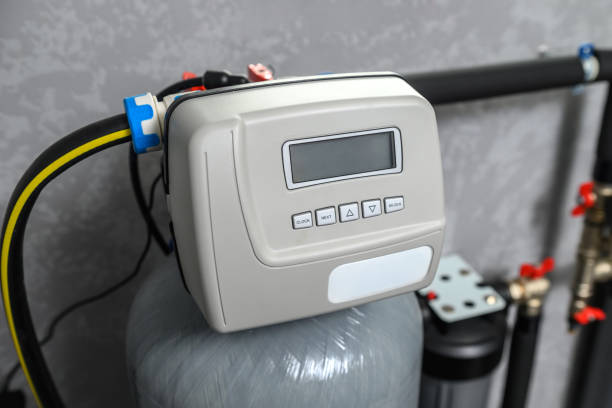 istock Modern electric boiler room in the house 1609687943