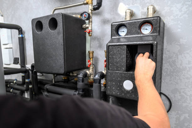 istock Modern electric boiler room in the house 1609691641