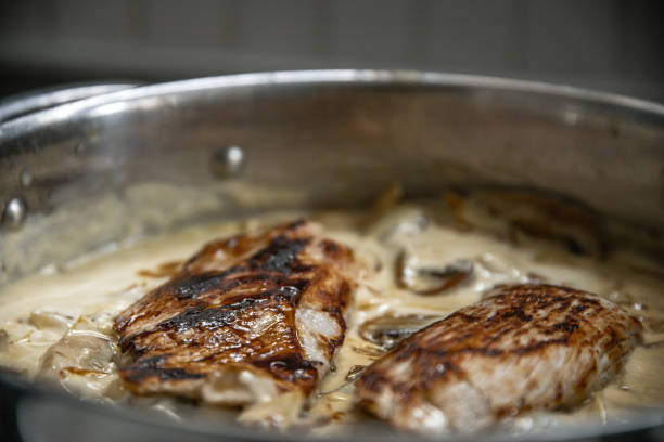 istock Escalopes of veal in cream sauce 2 1609692150
